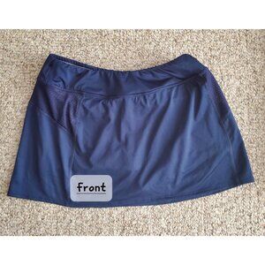 Augusta Sportswear Women’s Swim bottoms Small Athletic Golf blue Waist 26 inch